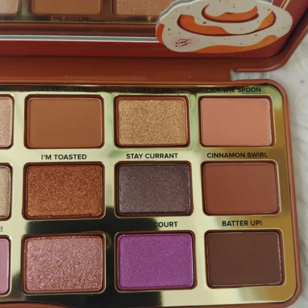 💖FIRM! NWT TOO FACED CINNAMON SWIRL EYESHADOW PALETTE LIMITED EDITION
